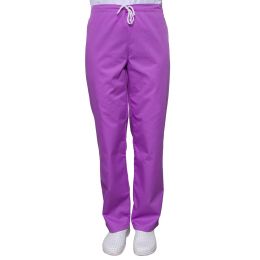 Work Uniforms/PROFESSIONAL UNIFORMS/Unisex Costumes - VIVI Premium Unisex Medical Trousers, Light Purple, XS