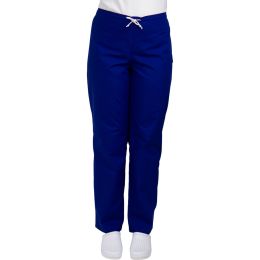 Work Uniforms/PROFESSIONAL UNIFORMS/Unisex Costumes - VIVI Classic Unisex Medical Trousers, Royal Blue, S