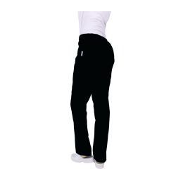 Work Uniforms/PROFESSIONAL UNIFORMS/Unisex Costumes - VIVI Premium Unisex Medical Trousers, Black, XS