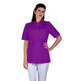 Work Uniforms/PROFESSIONAL UNIFORMS/Women`s Blouses and Coats - OANA Premium Women's Scrub, Purple, L - Medical Uniform