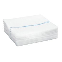 Cabinet Médical/Spa Cosmétique/Cabinet Dentaire - Compresses stériles radio-opaques pour interventions chirurgicales, 10 x 10 cm, 12 plis, lot de 10, blanches