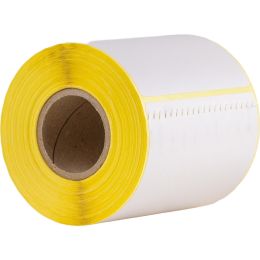 Bürobedarf und Schreibwaren/BÜROBEDARF UND SCHREIBWAREN - Weiße Klebeetiketten 150 x 100 mm, Papier, 260 Stück/Rolle, geeignet für Thermodirekt- und Farbbanddruck