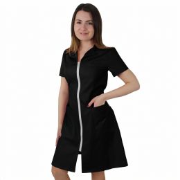 Lichidari/Uniforme/UNIFORME LUCRU - Sarafan dama AURA Clasic negru, XS - Uniforma Medicala
