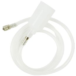 Veterinar/CONSUMABILE UZ VETERINAR/Consumabile Cabinet Veterinar - Set perfuzie silicon cu adaptor Luer-Lock pentru vitei, vaci, tauri, transparent, uz veterinar