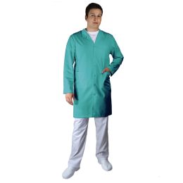 Uniforme/UNIFORME LUCRU/Bluze si Halate Barbati - Halat lung barbati LUCA Premium verde deschis, XL - Uniforma Medicala