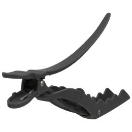 Cosmetica SPA/COAFOR & FRIZERIE/Accesorii Coafor & Frizerie - Clipsuri profesionale pentru separarea suvitelor, COMAIR, din plastic, 11.5 cm, gri, 4 bucati