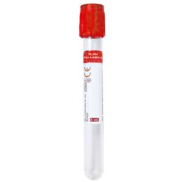 Laboratoire Médical/FOURNITURES DE LABORATOIRE/Prélèvement Sanguin - Tube de prélèvement sanguin sous vide de biochimie, 100 pièces