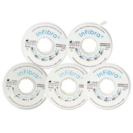 Zahnarztpraxis/ZAHNMATERIALIEN/Endodontische Materialien - InFibra Polyethylen-Verstärkungsband für die Zahnmedizin, 50 cm, flexibel, biokompatibel, metallfrei