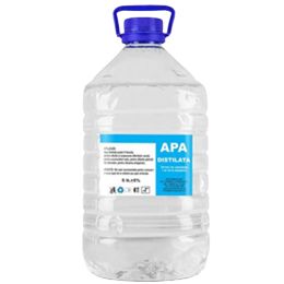 Sterilisation und Desinfektionsmittel/ISOPROPYLALKOHOL UND DESINFEKTIONSLÖSUNGEN/Isopropylalkohol und Desinfektionslösungen - Destilliertes Wasser, 5 Liter, 99,98 % Reinheit, demineralisiertes Wasser für Dampfbügeleisen, Autokühler, Kühlsysteme und industrielle Anwendungen
