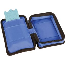 Prim Ajutor/Articole si Genti Prim ajutor/Black Friday - Geanta termoizolanta pentru insulina, 17 x 11.5 x 5.5 cm, albastra