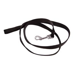 Veterinary/PETS CLOTHING & ACCESSORIES/Pets Accessories - ..Leash strap BLK 120cmx15mm 1 pc
