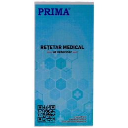 Veterinary/VETERINARY SUPPLIES/Veterinary Supply Products - PRIMA Veterinary Prescription Pad, A6, 100 Sheets