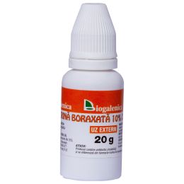 Glicerina boraxata, 10% cu nistatina, 20g