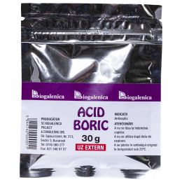 Acid boric, 30 g