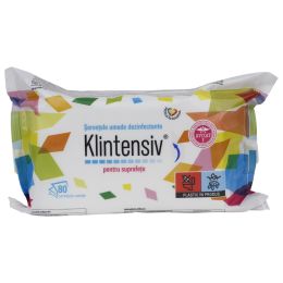 Noutati/Sterilizare & Dezinfectanti/DEZINFECTANTI - Servetele umede dezinfectante, fara alcool, pentru suprafete, 80 bucati