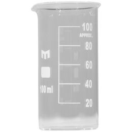 Medical Laborator/CONSUMABILE LABORATOR/Black Friday - Pahar Berzelius 400 ml, sticla borosilicata, gradat, forma inalta cu cioc - Ø 80 mm, h 110 mm, pentru laborator