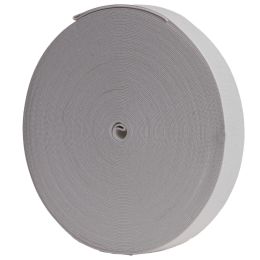 Liquidation/Fabrics & Tailoring Accessories/Tailoring accesories - White Sewing Elastic Band, 30 mm x 1 m