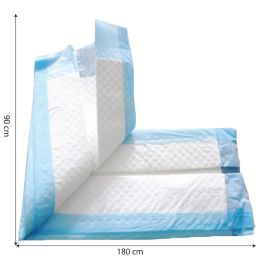 Medical cabinet/INGRIJIRE PERSOANE IMOBILIZATE/Produse pentru incontinenta urinara - Aleze adulti impermeabile, PRIMA, 90x180cm, absorbante, de unica folosinta, 15 bucati