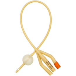 Medical cabinet/SONDE FOLEY, CANULE RECTALE/Sonde Foley - Sonda Foley Uretrala PRIMA cu 3 Cai pentru adulti, latex siliconat, CH16-CH24, 10 bucati