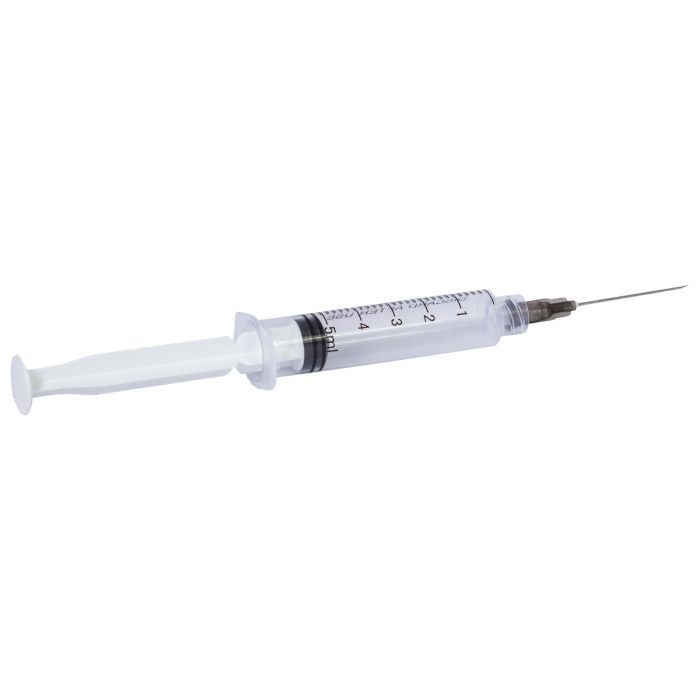 【Rick】計5ml Seringi Luer Lock 5ml PRIMA cu ac 22G 100 bucati - Vetro.ro
