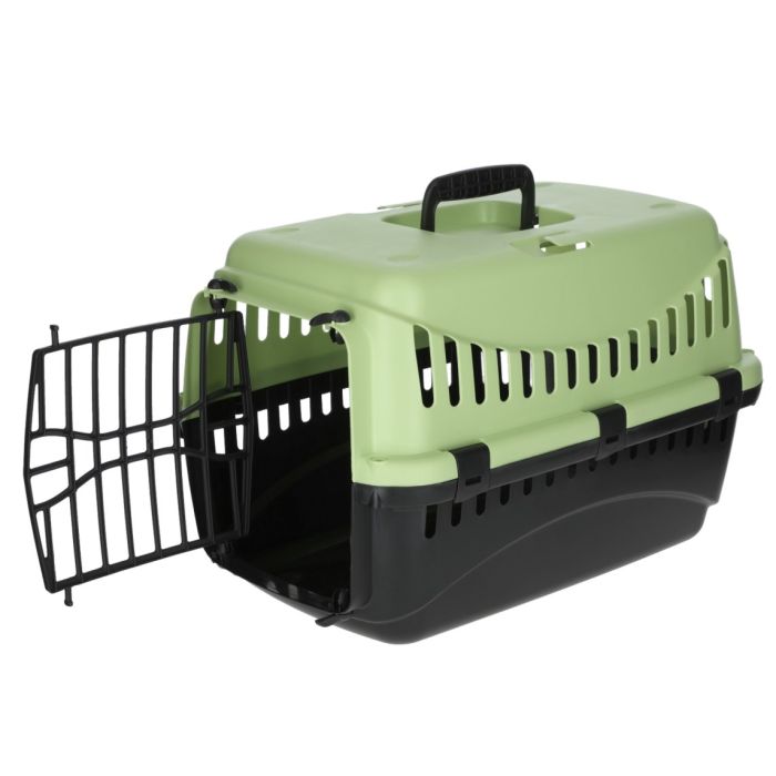 Transportbox für Kleintiere, Grün/Schwarz