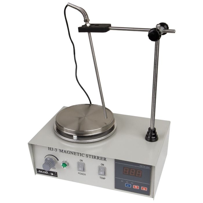 Agitateur magnétique chauffant HJ-3, 40 W - Plaque chauffante pour  laboratoire