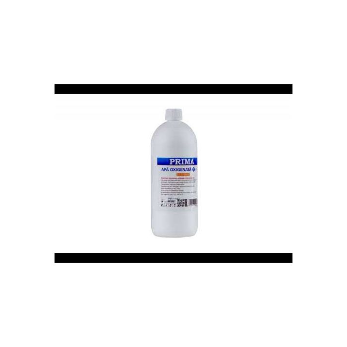 PRIMA Hydrogen Peroxide 3%, 1000 ml, Antiseptic, Hemostatic, Wound Care and  Oral Hygiene