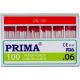  - Хартиени щифтове PRIMA .06, червени, № 25, 100 броя
