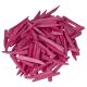 Cabinet Dentaire/MATRICES DENTAIRES ET COINS/Coins pour matrices dentaires - PRIMA Cale en bois, rose, 100 pièces
