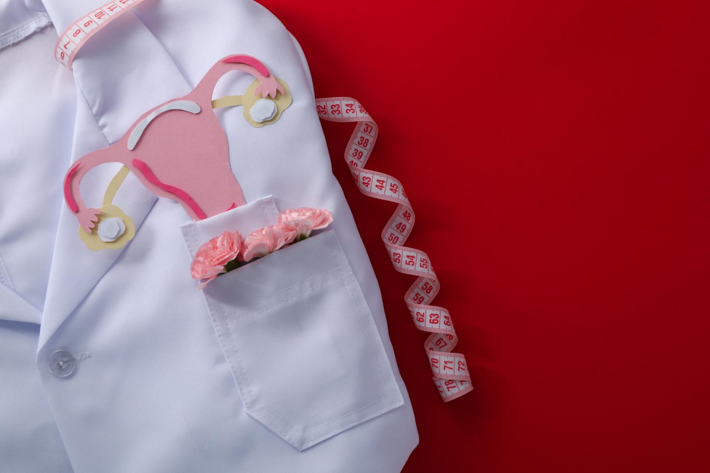 Testul hpv - halat, centimetru, uter