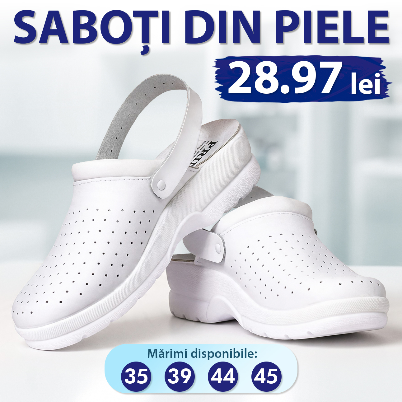 Saboti din piele